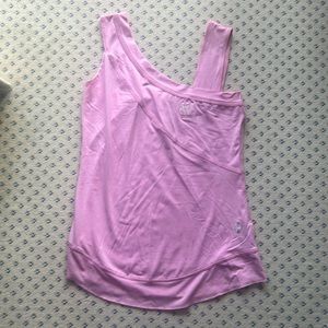 Pink workout tank